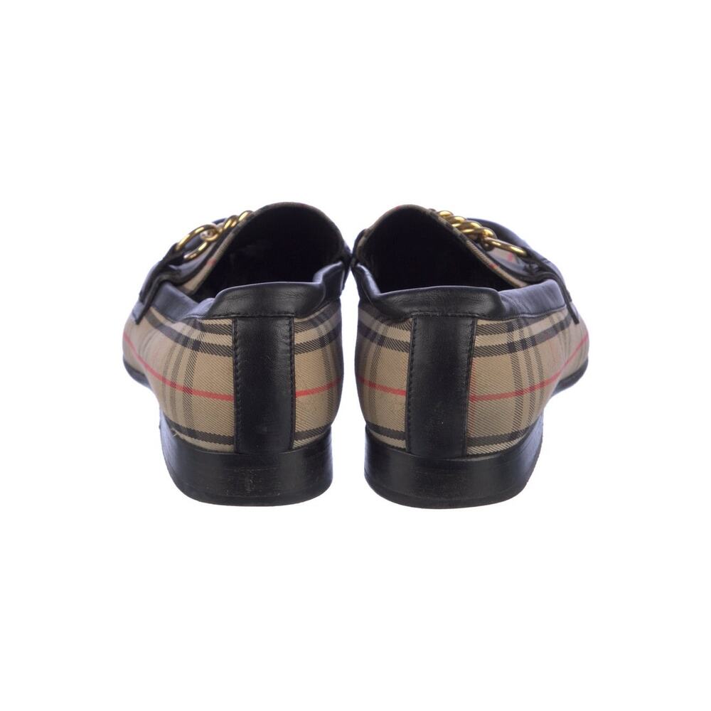 ❤️Burberry Canvas Plaid Novacheck Loafers❤️ - Picture 4 of 5